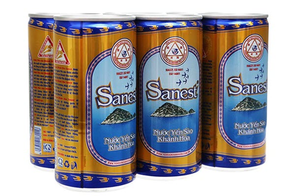 Lốc nước yến Sanest là một trong những sản phẩm được ưa chuộng - 1 lốc nước yến giá bao nhiêu