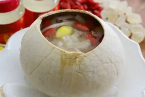 Cách chưng yến với nước dừa tươi thơm ngon, bổ dưỡng