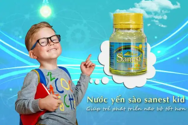 Thành phần trong Yến Sanest Kid tốt cho trẻ nhỏ