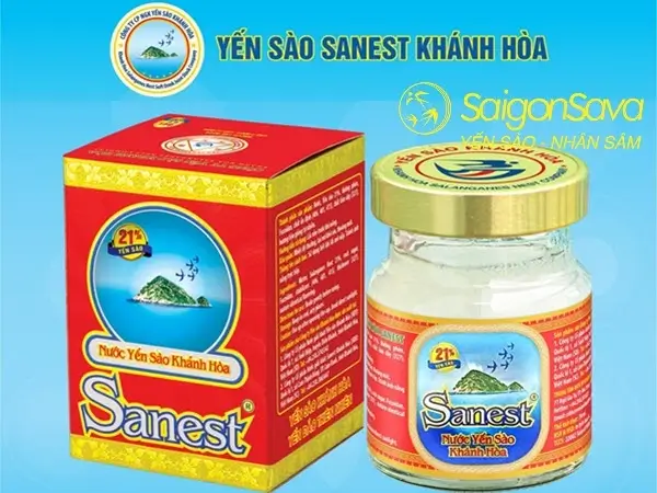 Nước yến Sanest không đường có hương vị tự nhiên từ tổ yến, mang đến cảm giác thanh mát và nhẹ nhàng